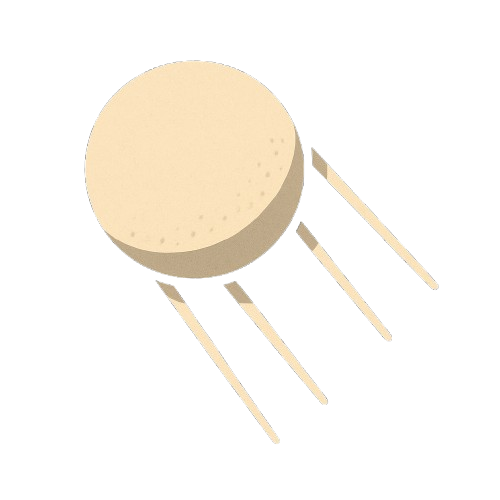 Cartoon Sputnik Satellite